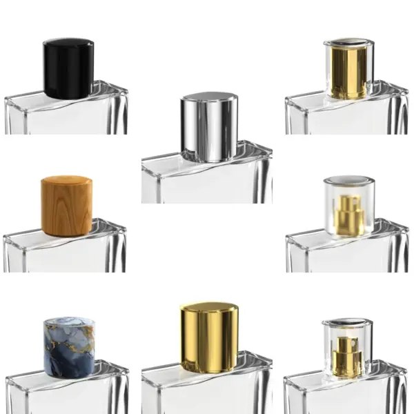 Perfume bottle cap craft