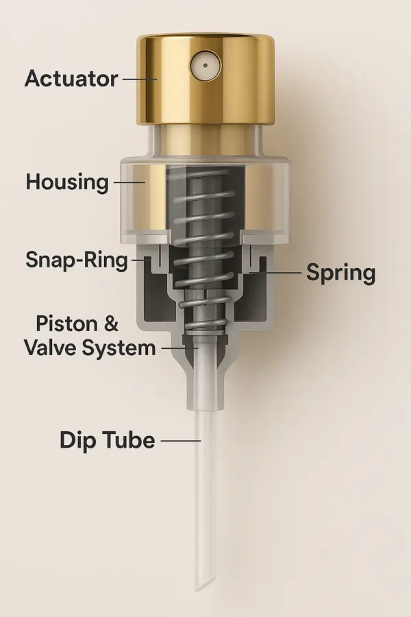 The Anatomy of a Perfume Pump