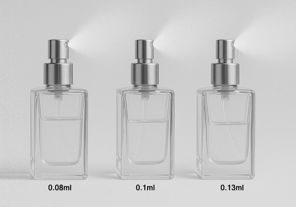 vintage glass perfume spray bottles
