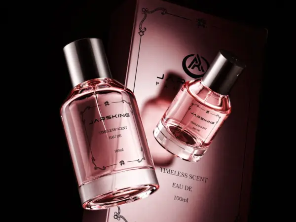 empty perfume oil bottles