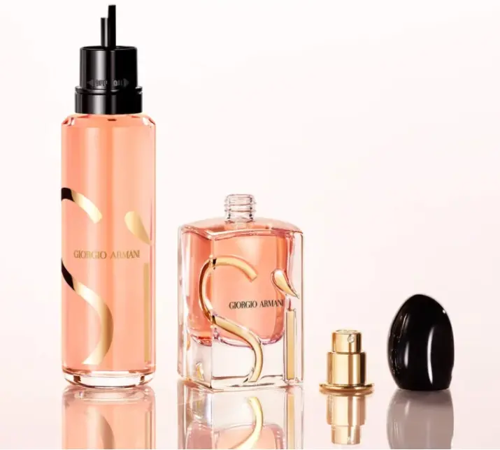 Perfume brand pipettes allow for quick refills