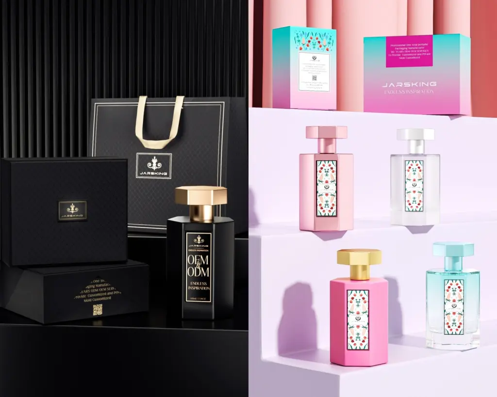 A bottle can be designed in both minimalist and maximalist styles.