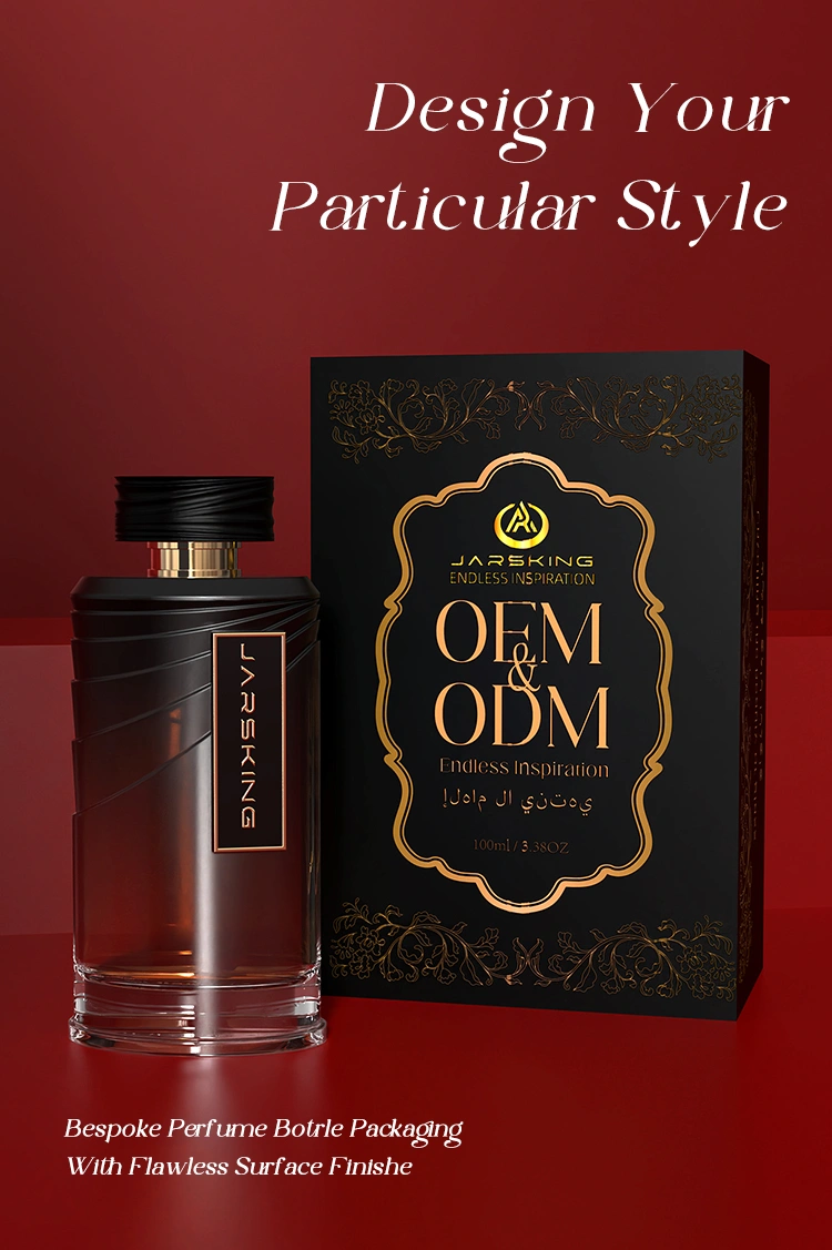 Custom perfume bottle and box