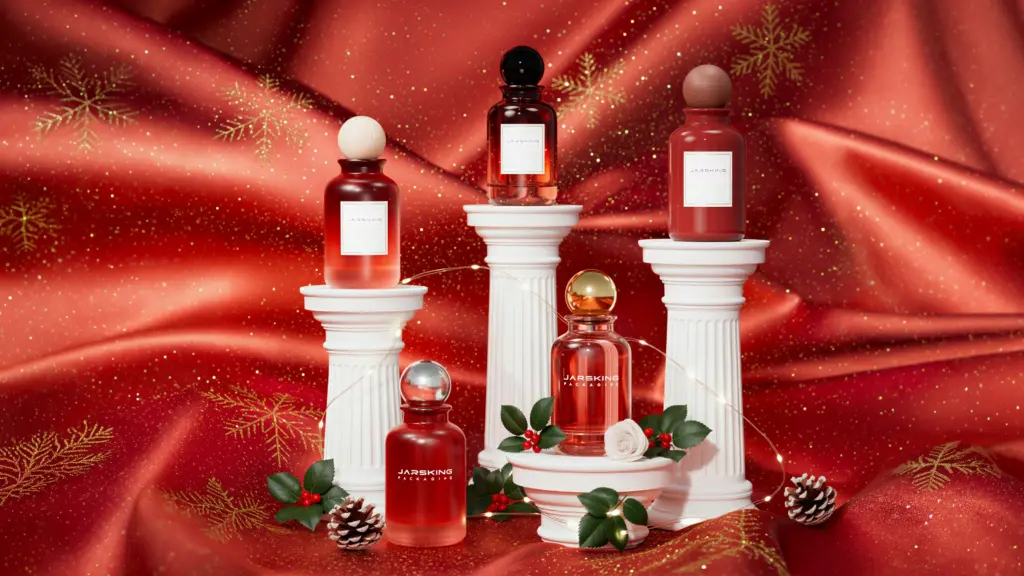 jarsking Christmas perfume packaging