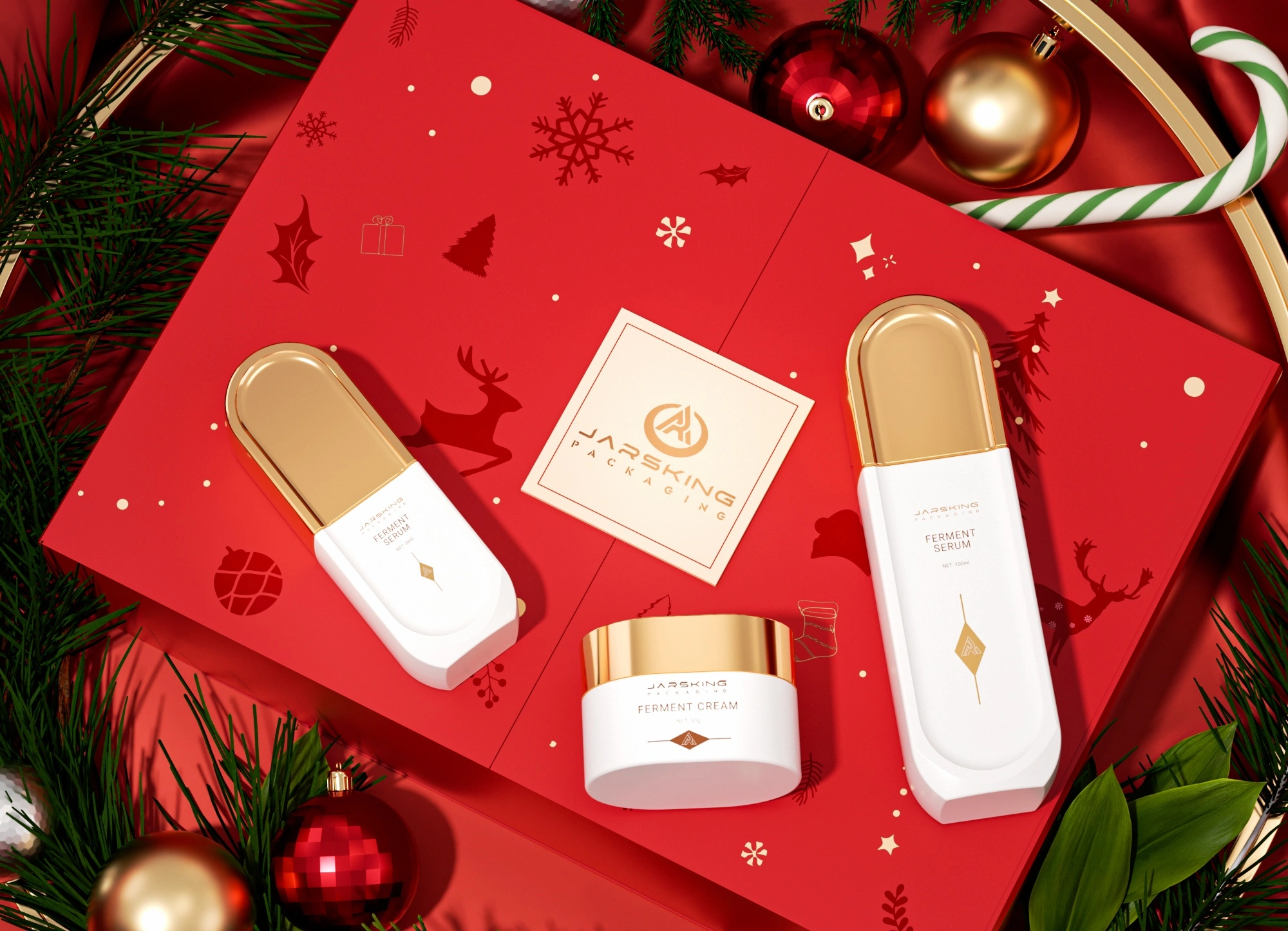 Jarsking's holiday packaging