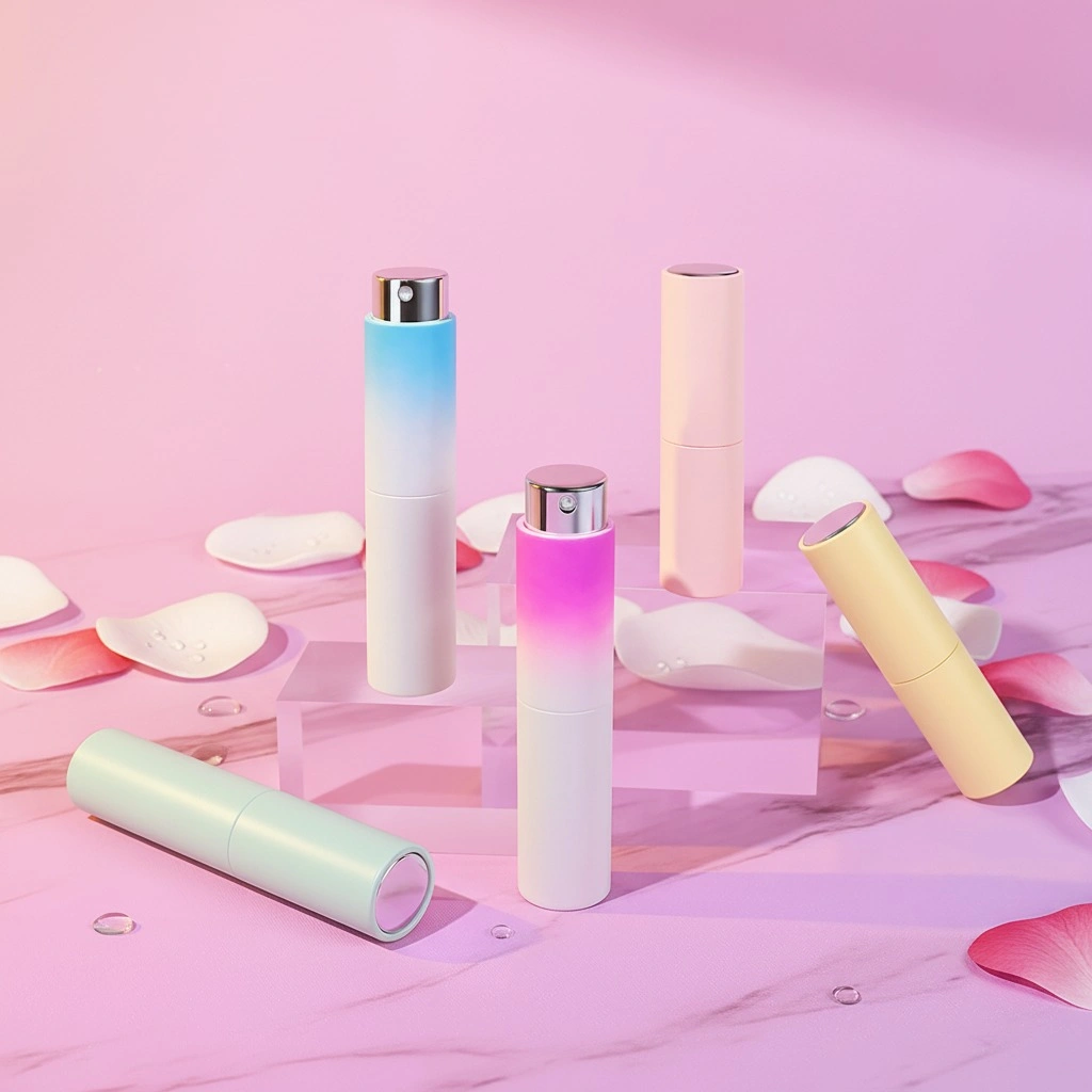 Mini refillable perfume bottle