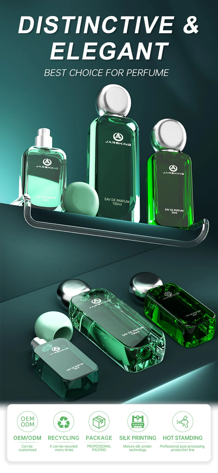 perfume Bottle with cap