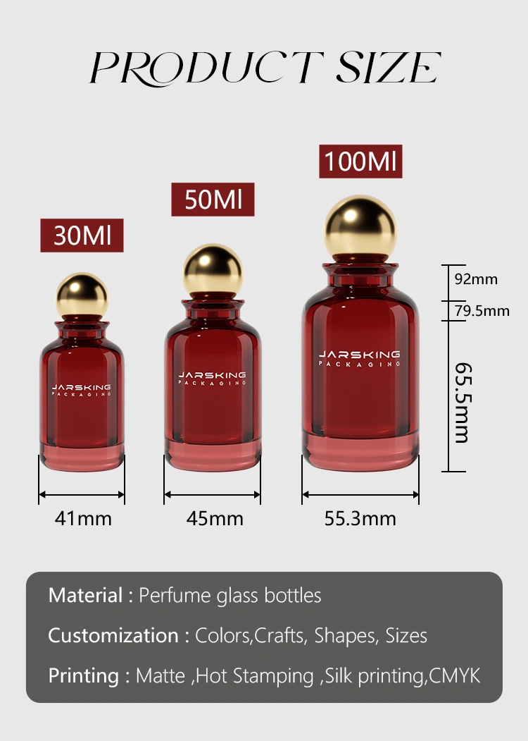 Refillable luxury perfume bottle