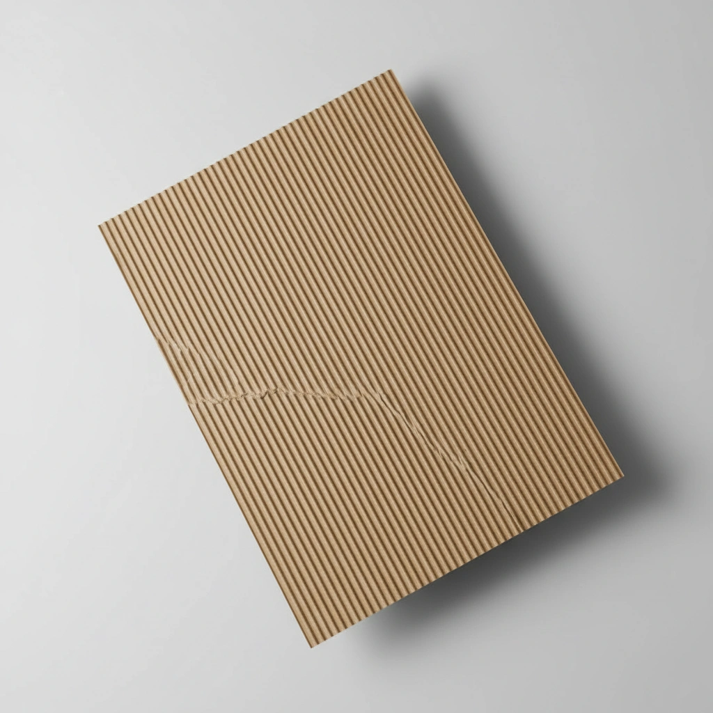 Corrugated paper