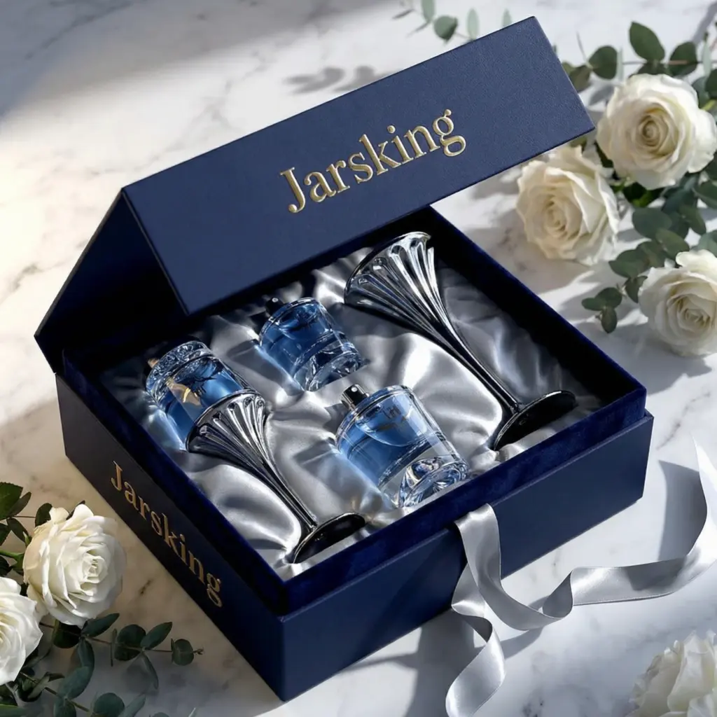 Perfume Gift Set with Irregular Bottle Design