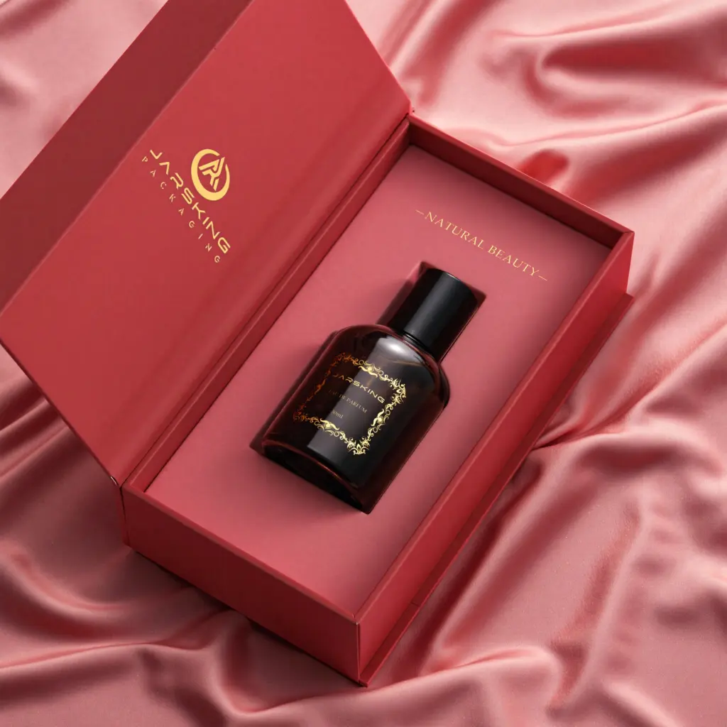 Perfume in Red Silk Lined Gift Box