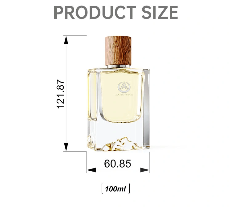 Small square perfume bottle