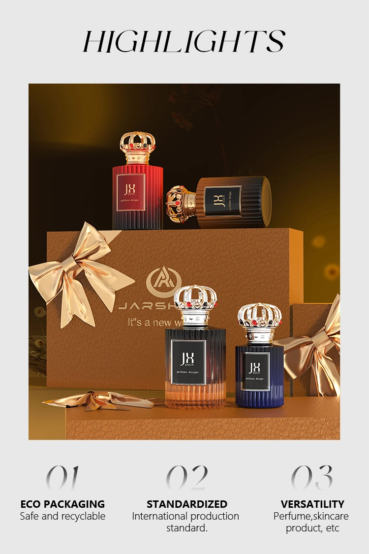 Empty 100ml luxury perfume bottles