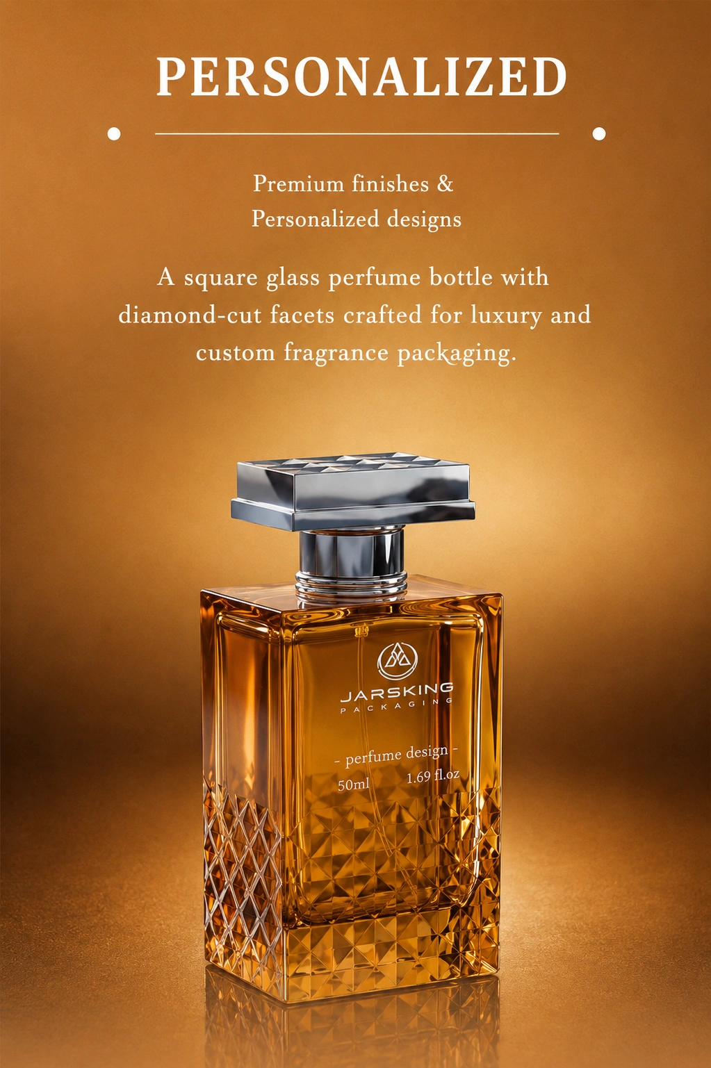 Premium rigid box for 50ml perfume