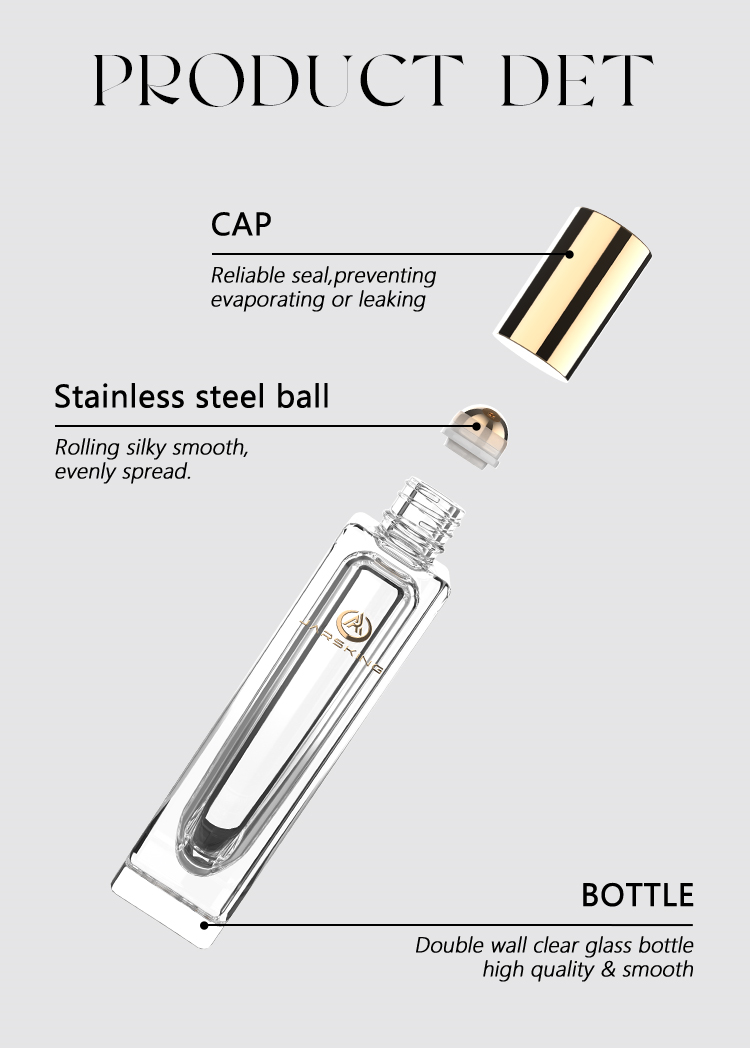 Rectangular Roll-On Bottles