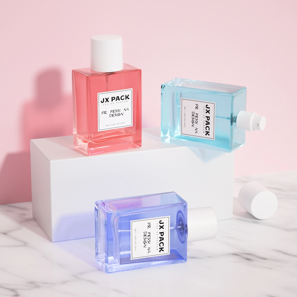 Colored glass fragrance bottles wholesale