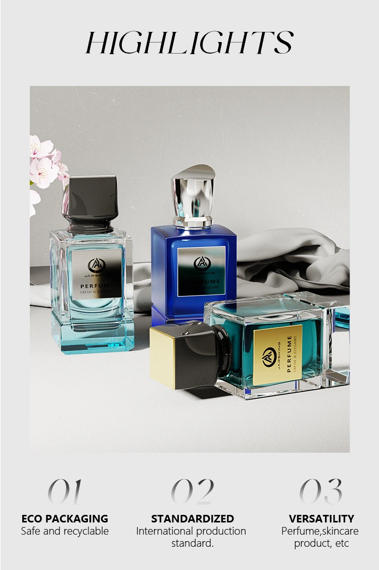 High-end fragrance bottle and box set