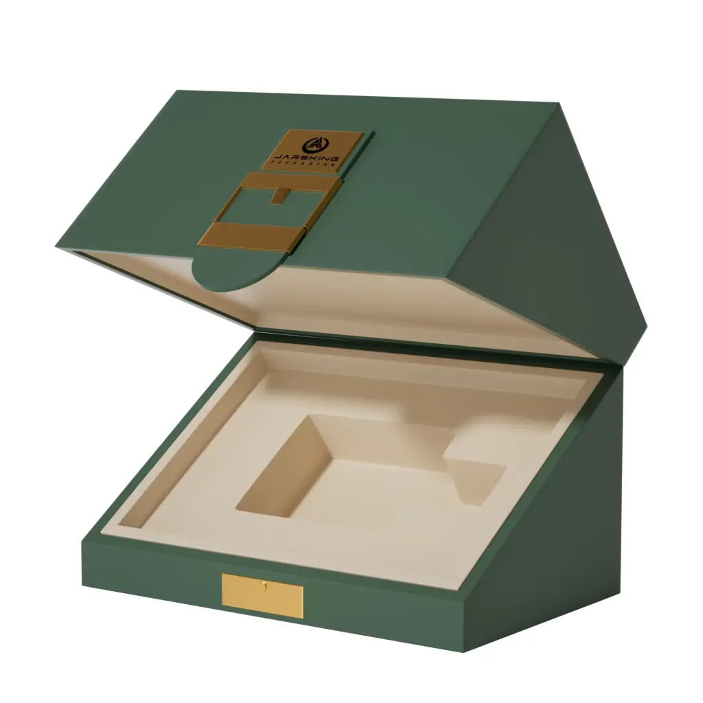 Irregular Slanted Box with Buckle