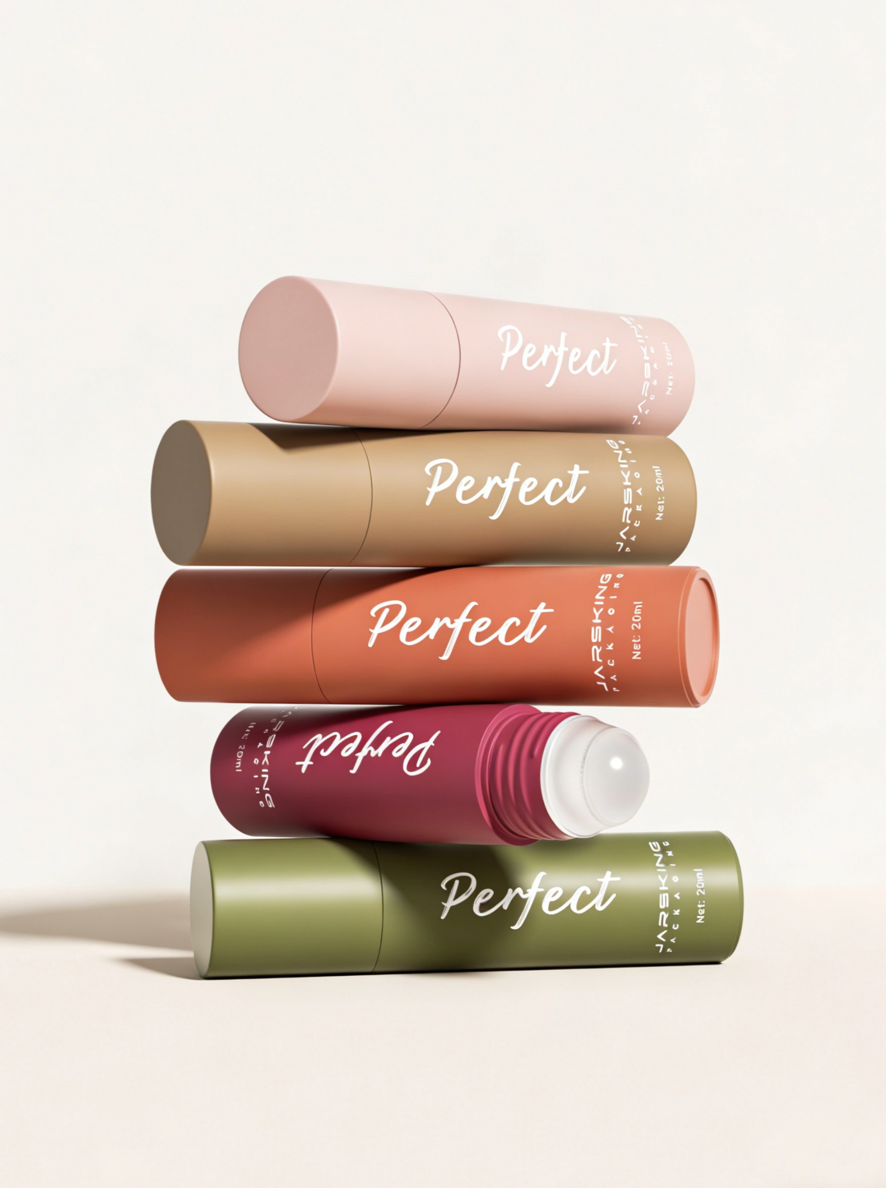 Plastic Perfume Roller Bottles