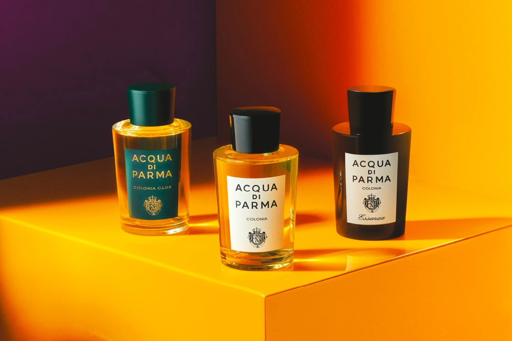 Utilizing Rich Color Contrasts — Acqua di Parma