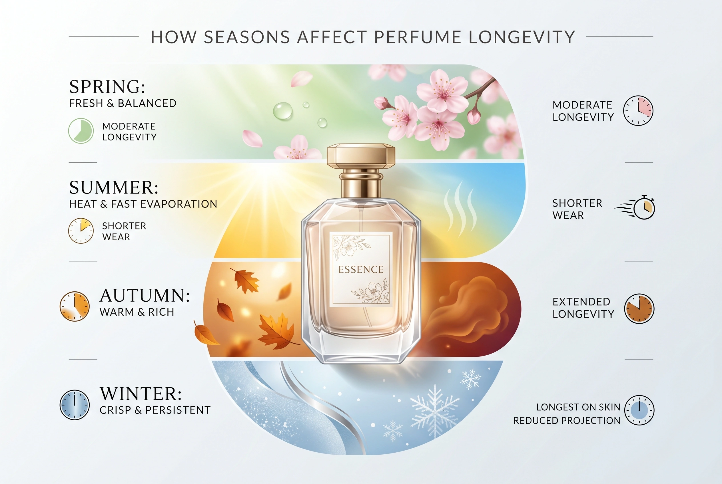 HOW SEASONS AFFECT PERFUME LONGEVITY