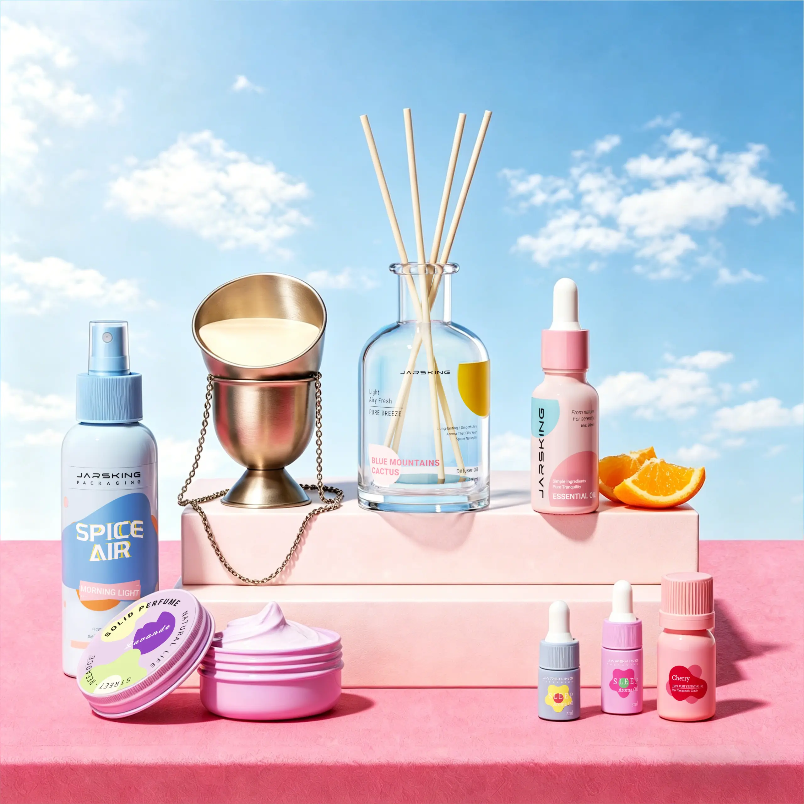 Aroma oil dropper bottles bulk