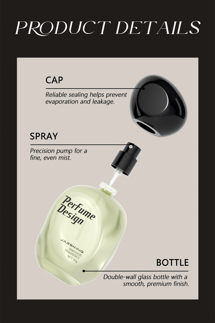Earthy aesthetic perfume packaging solutions
