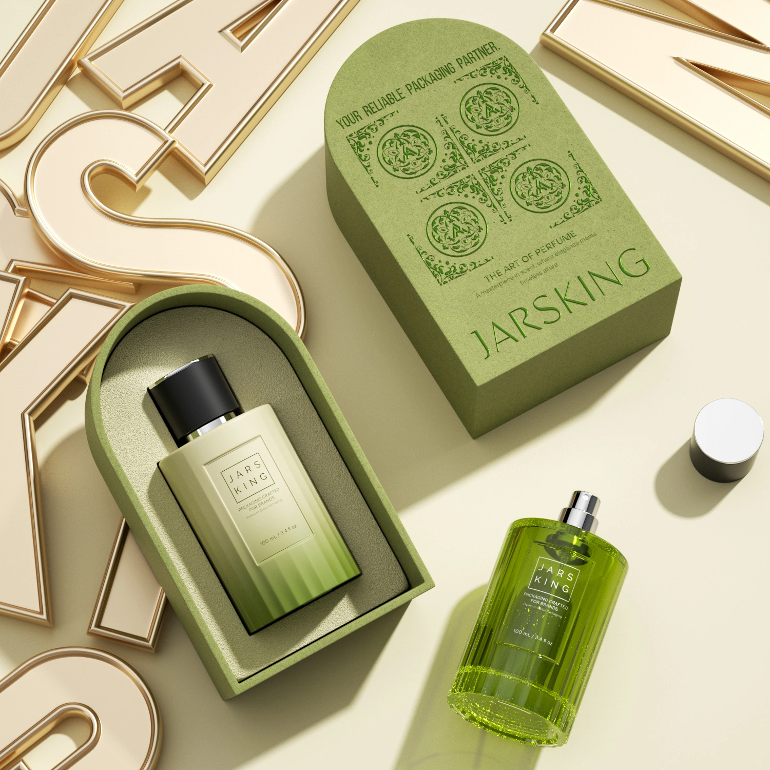 Luxury arch perfume box