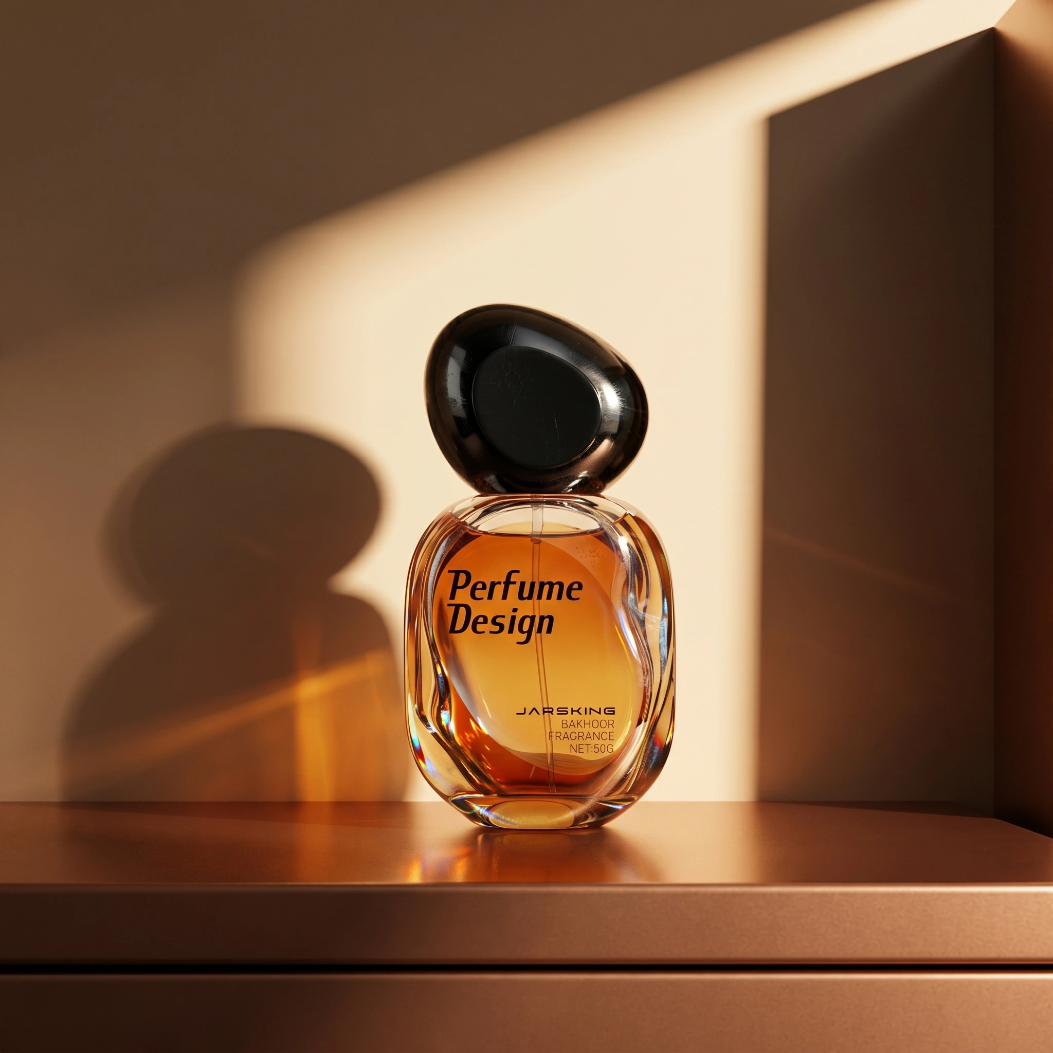 OBM sculpted perfume packaging