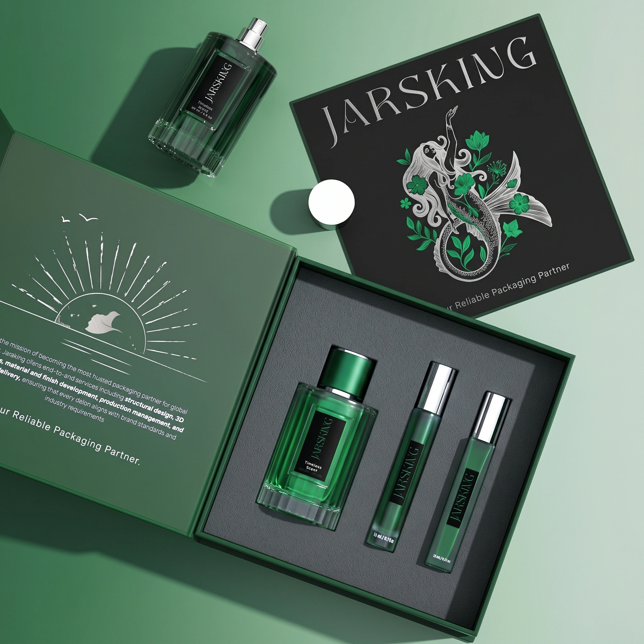 perfume series packaging