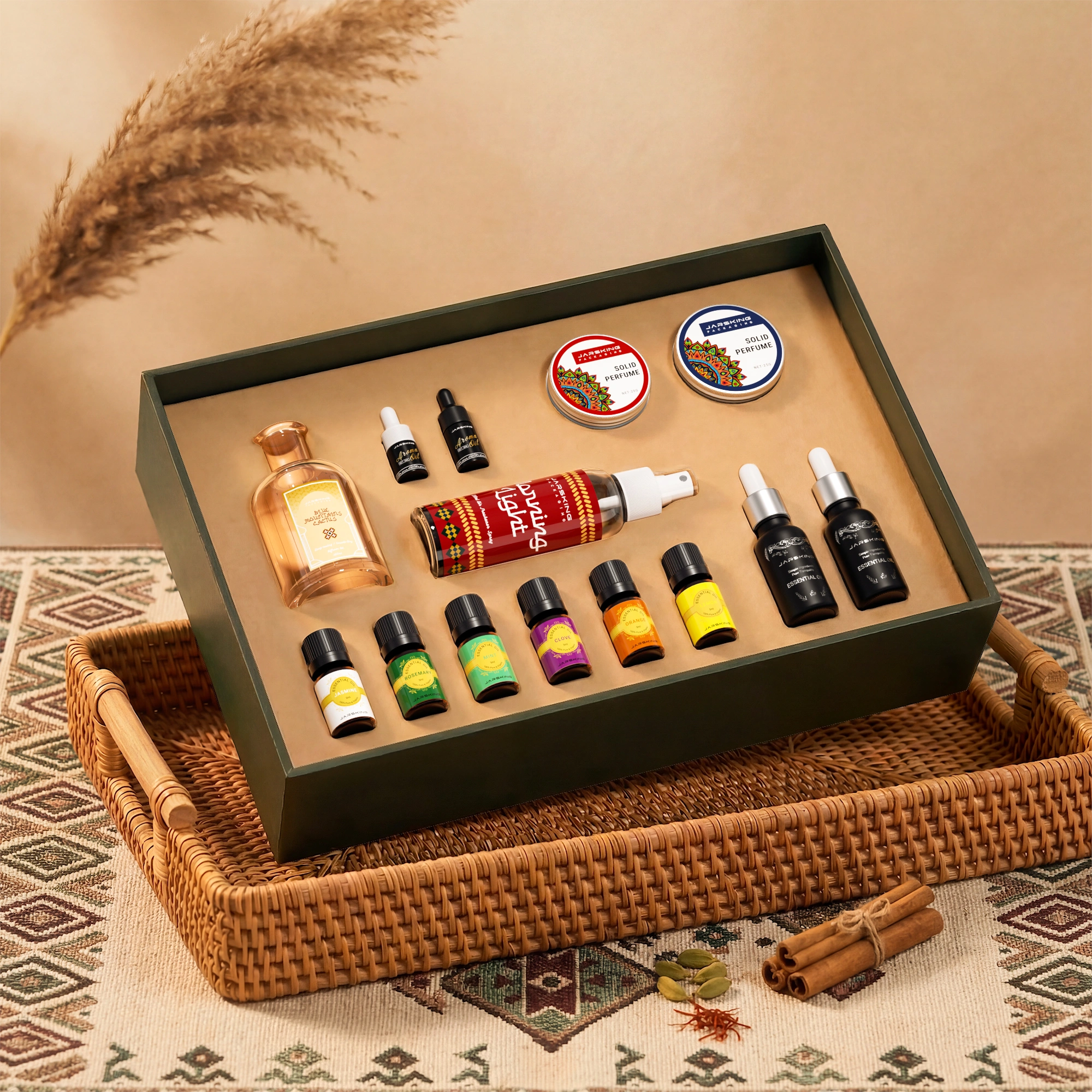 Solid perfume jar manufacturer