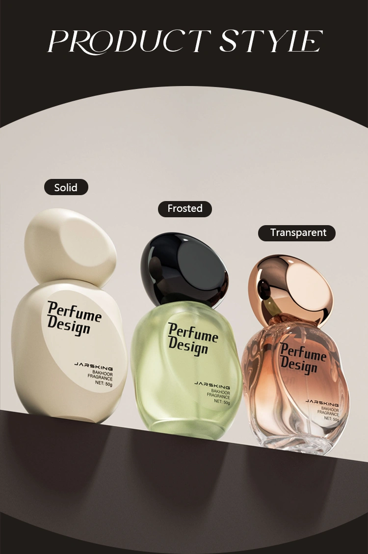 Unique stone-like perfume flacons