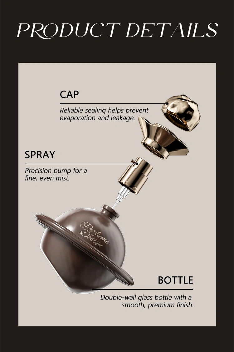Creative fragrance bottle design B2B