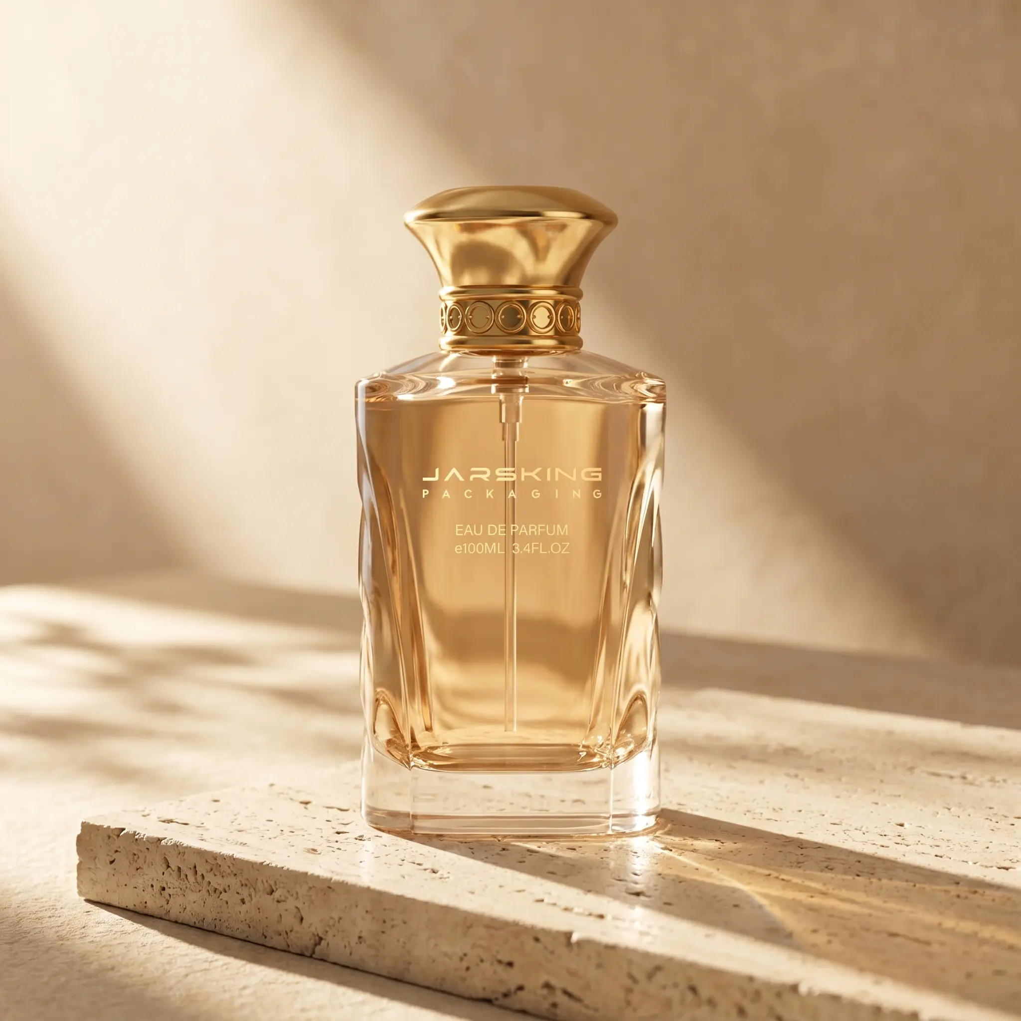 Private label glass perfume bottles