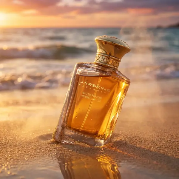Wavy texture fragrance bottle wholesale