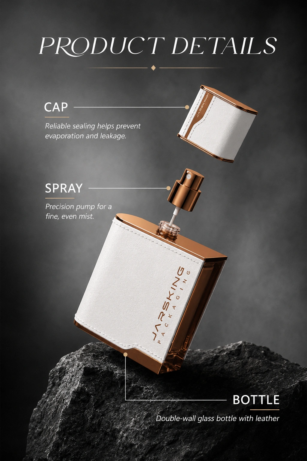 square perfume bottle wholesale