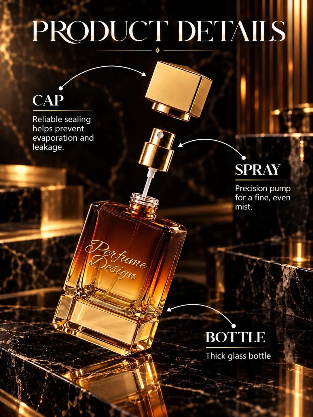 base perfume bottle design